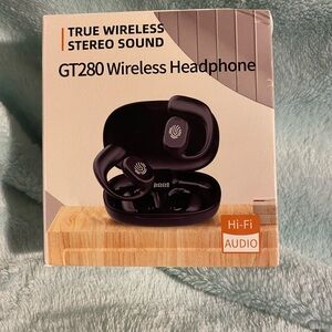 GT280 Wireless Headphone - Black